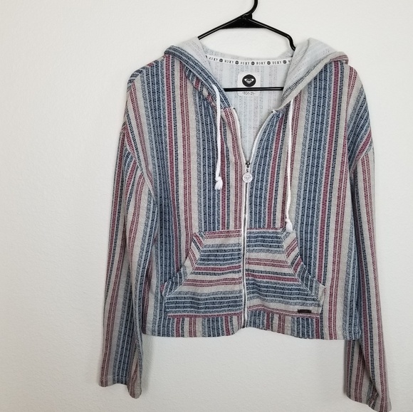 Roxy Tops - 🌵Roxy| Striped sweatshirt